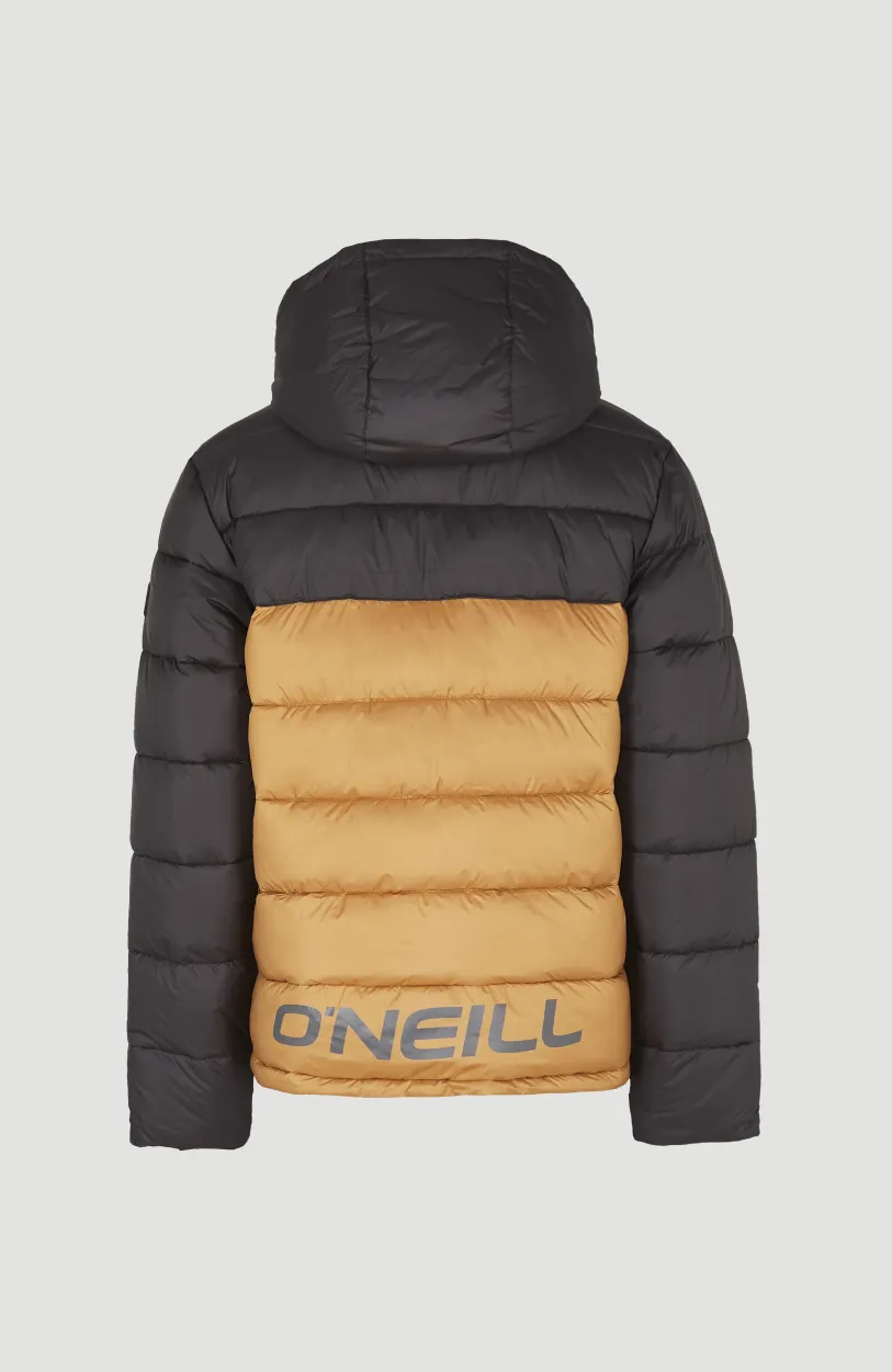 Sale O’Neill O'Riginals Pufferjas | Rich Caramel Colour block