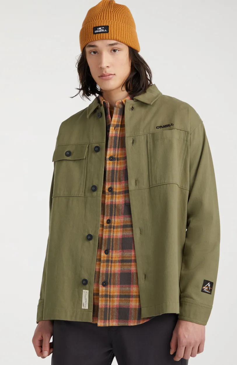 Clearance O’Neill Overhemd O'Neill TRVLR Series | Deep Lichen Green