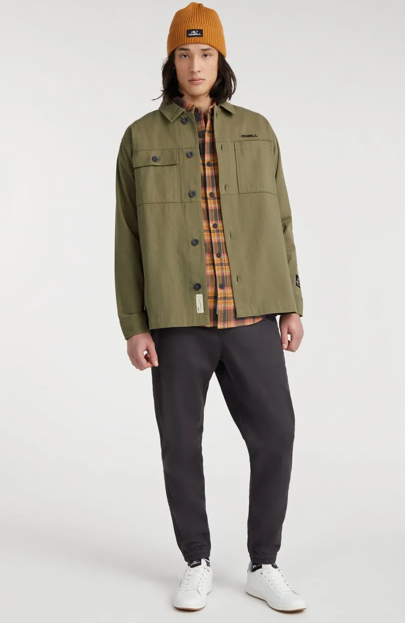 Clearance O’Neill Overhemd O'Neill TRVLR Series | Deep Lichen Green