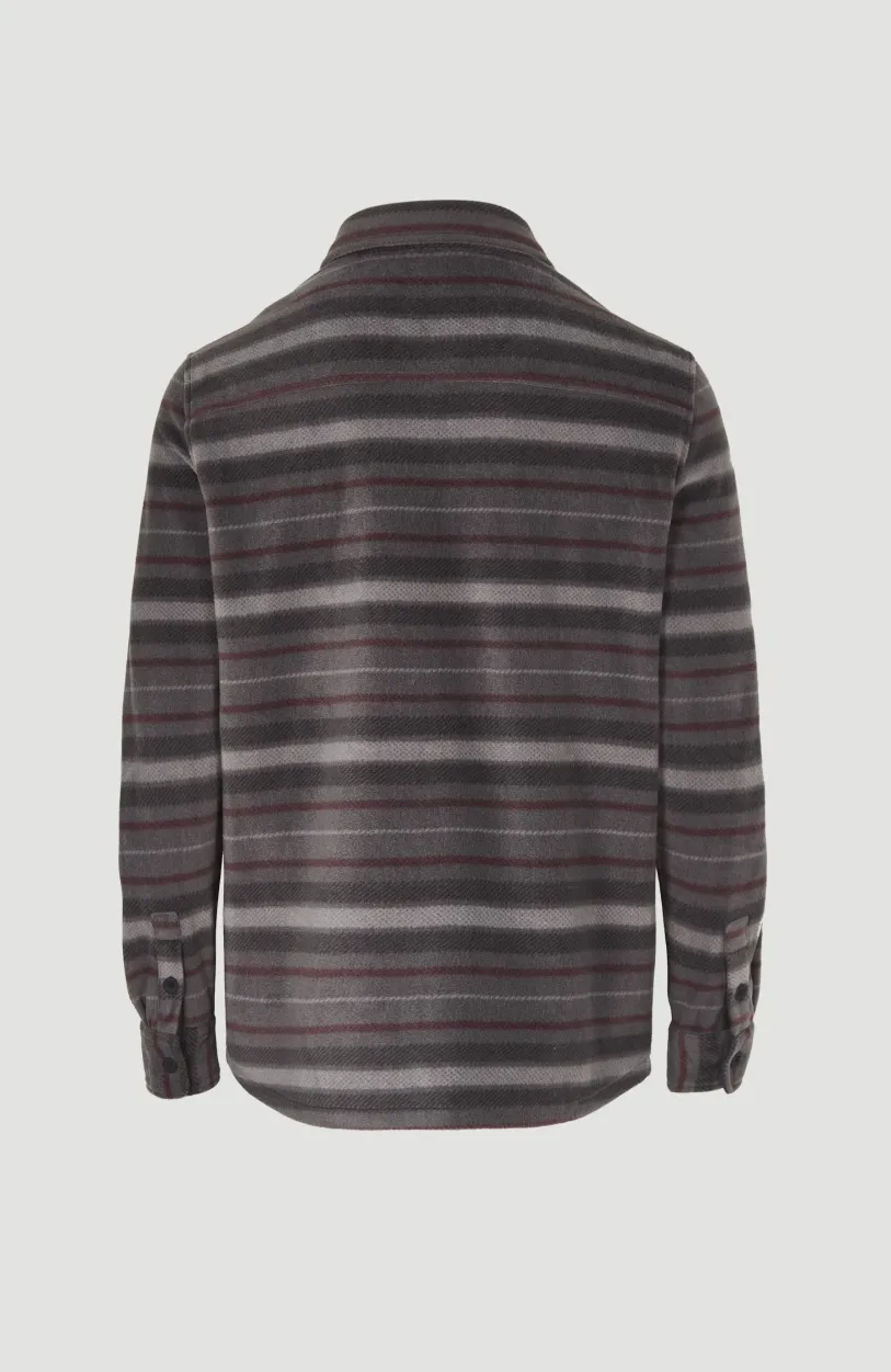 O’Neill Overhemd Superfleece | Grey Crossover Stripe