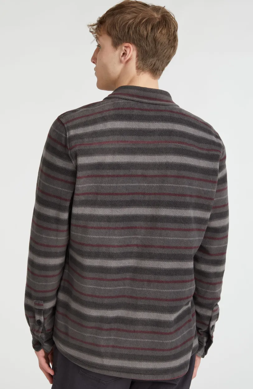 O’Neill Overhemd Superfleece | Grey Crossover Stripe