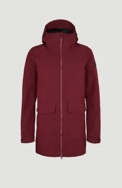 New O’Neill Parka O'Neill TRVLR Series Journey Shell | Windsor Wine