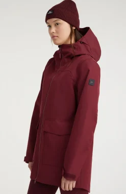 New O’Neill Parka O'Neill TRVLR Series Journey Shell | Windsor Wine