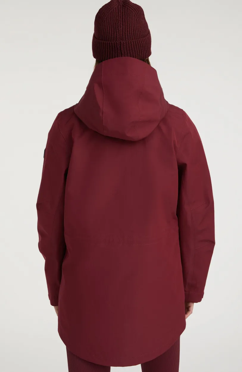 New O’Neill Parka O'Neill TRVLR Series Journey Shell | Windsor Wine