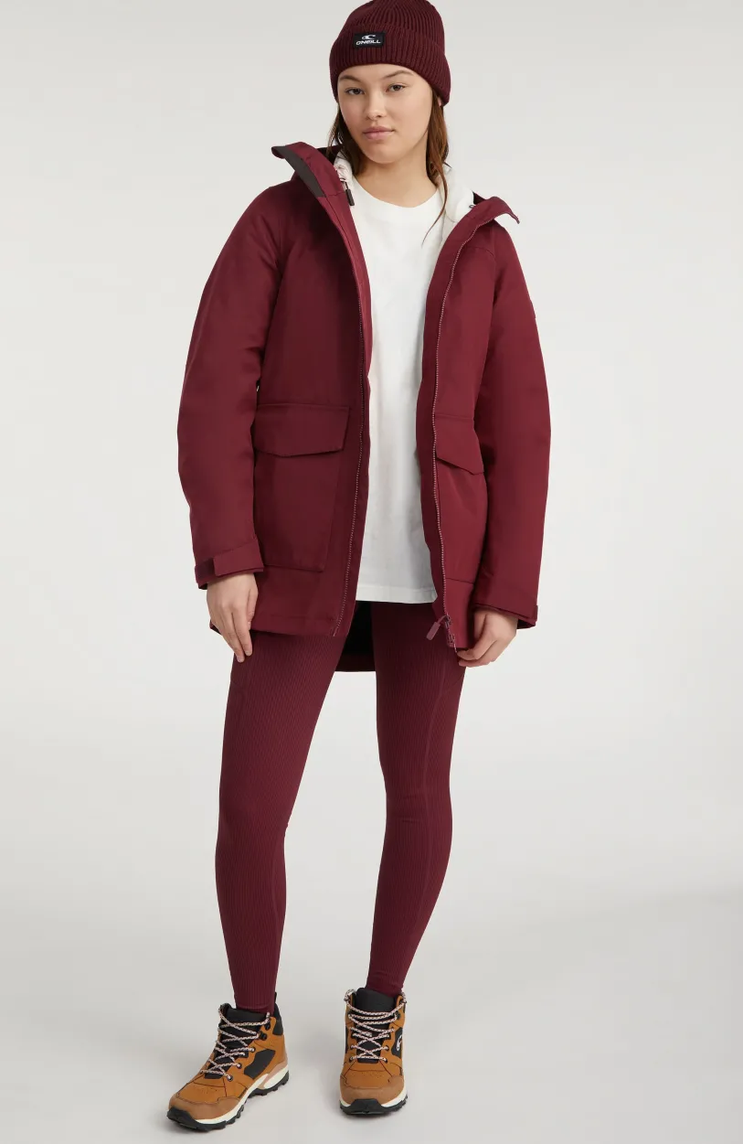 New O’Neill Parka O'Neill TRVLR Series Journey Shell | Windsor Wine