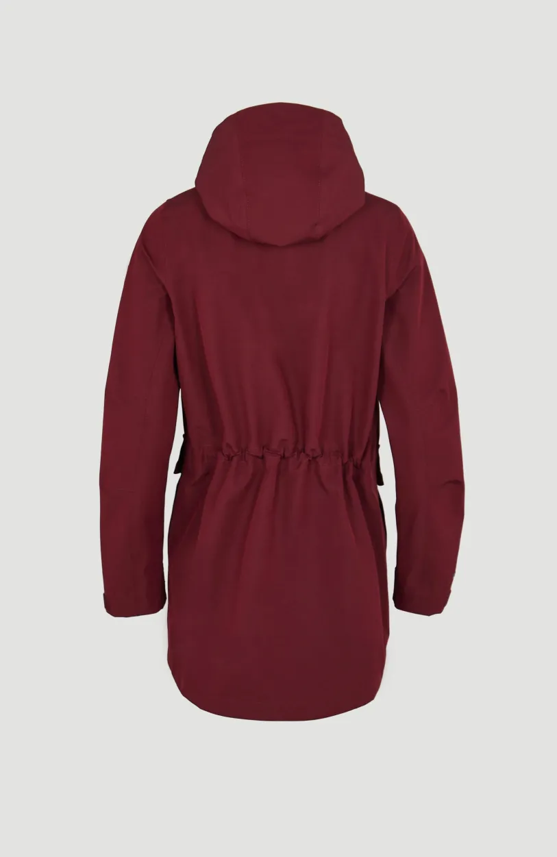 New O’Neill Parka O'Neill TRVLR Series Journey Shell | Windsor Wine