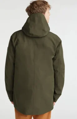 Hot O’Neill Parka O'Neill TRVLR Series Journey Shell | Forest Night