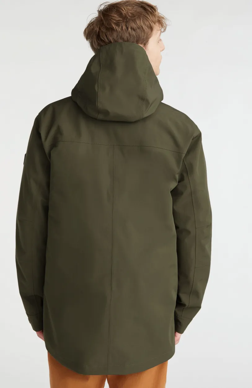 Hot O’Neill Parka O'Neill TRVLR Series Journey Shell | Forest Night