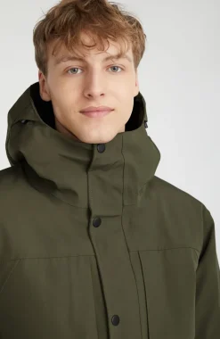 Hot O’Neill Parka O'Neill TRVLR Series Journey Shell | Forest Night