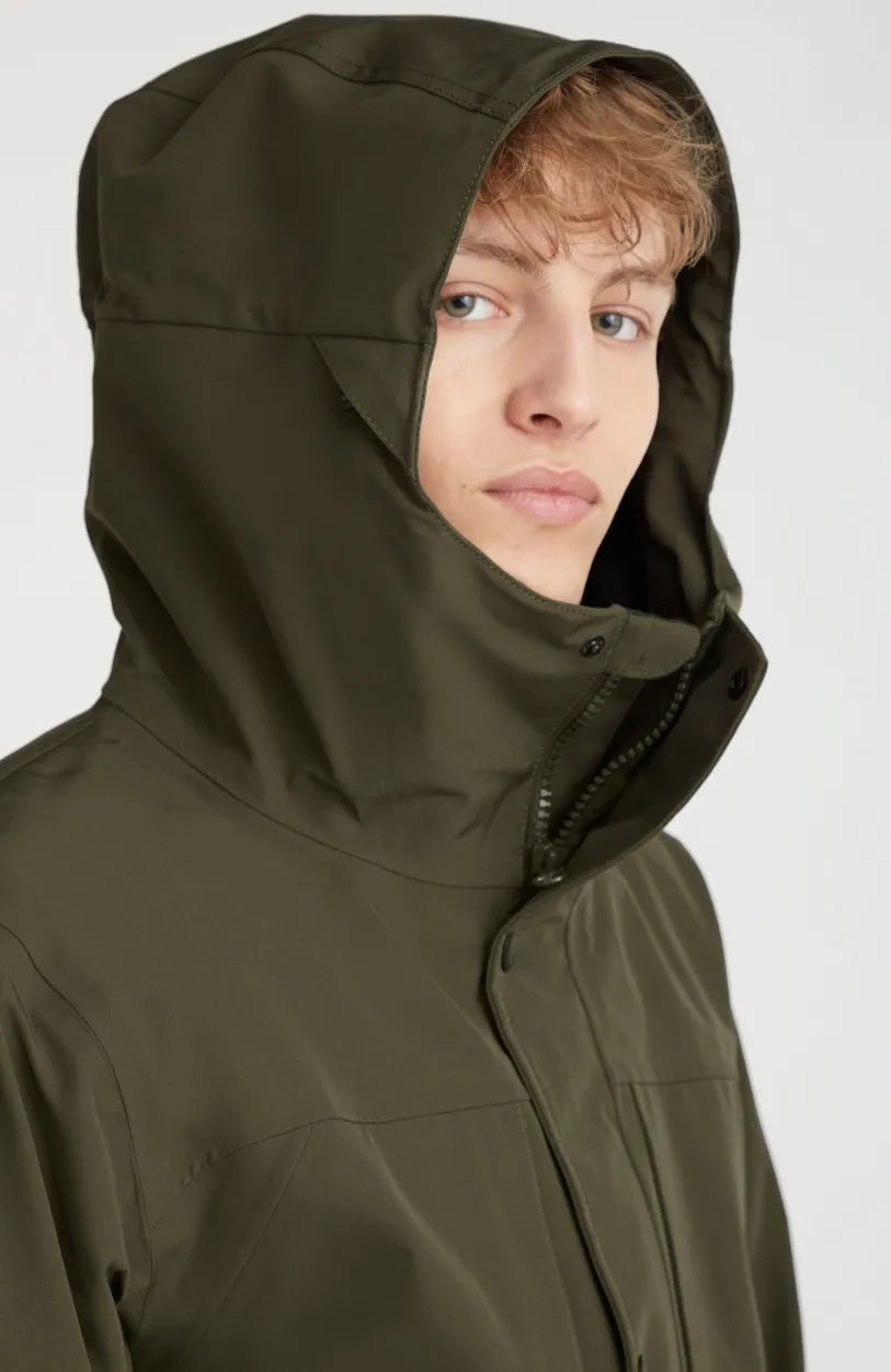 Hot O’Neill Parka O'Neill TRVLR Series Journey Shell | Forest Night