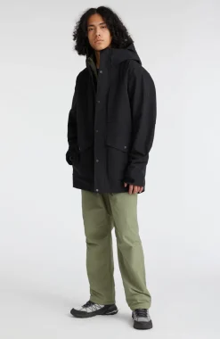 Outlet O’Neill Parka O'Neill TRVLR Series Journey Shell | Black Out