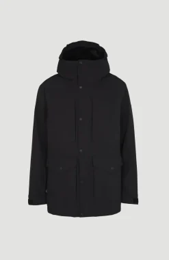 Outlet O’Neill Parka O'Neill TRVLR Series Journey Shell | Black Out