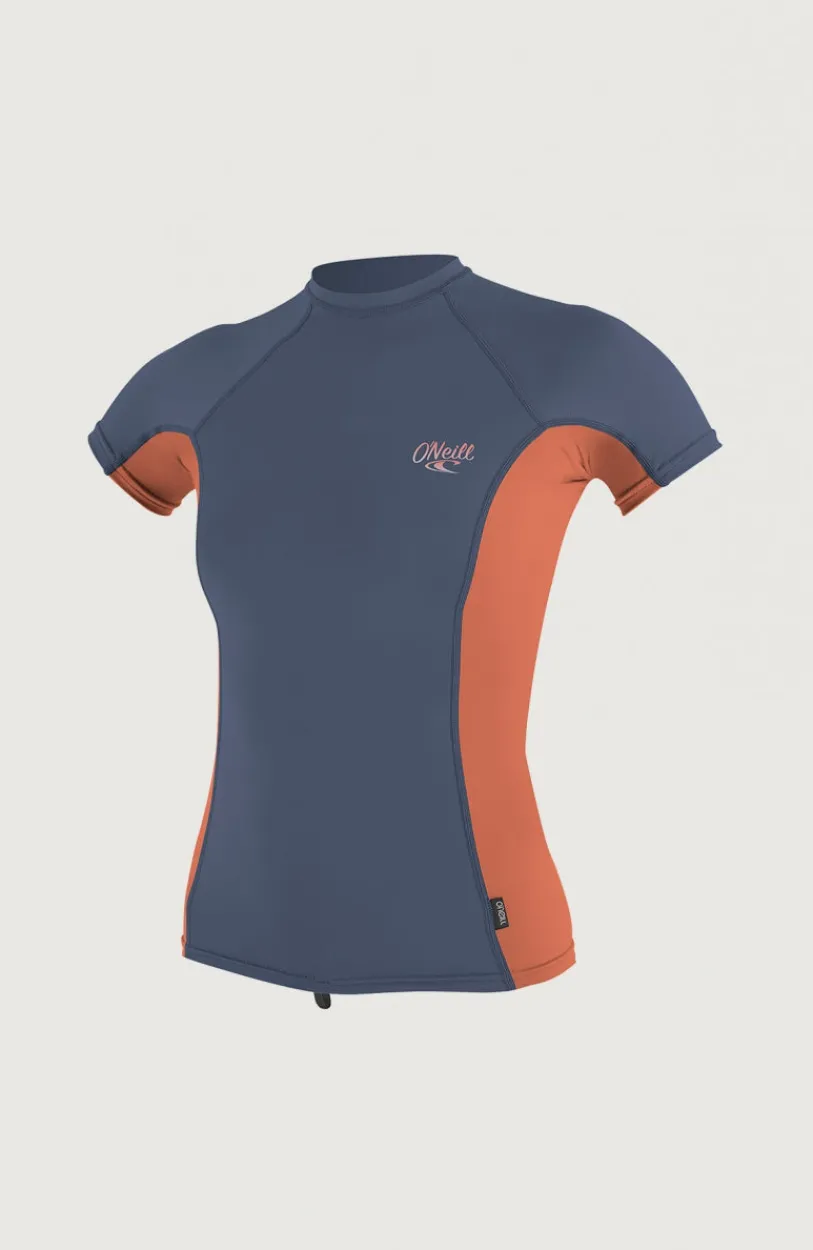 New O’Neill Premium Skins Short Sleeve Rash Guard | Purple