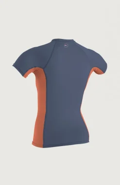 New O’Neill Premium Skins Short Sleeve Rash Guard | Purple