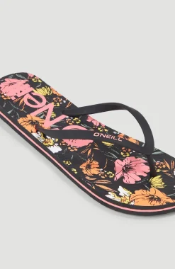 Best O’Neill Profile Graphic Slippers | Black Bluemchen