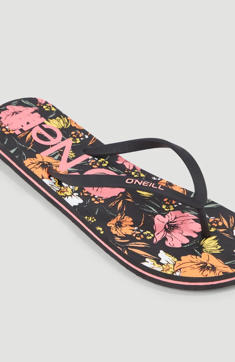 Best O’Neill Profile Graphic Slippers | Black Bluemchen