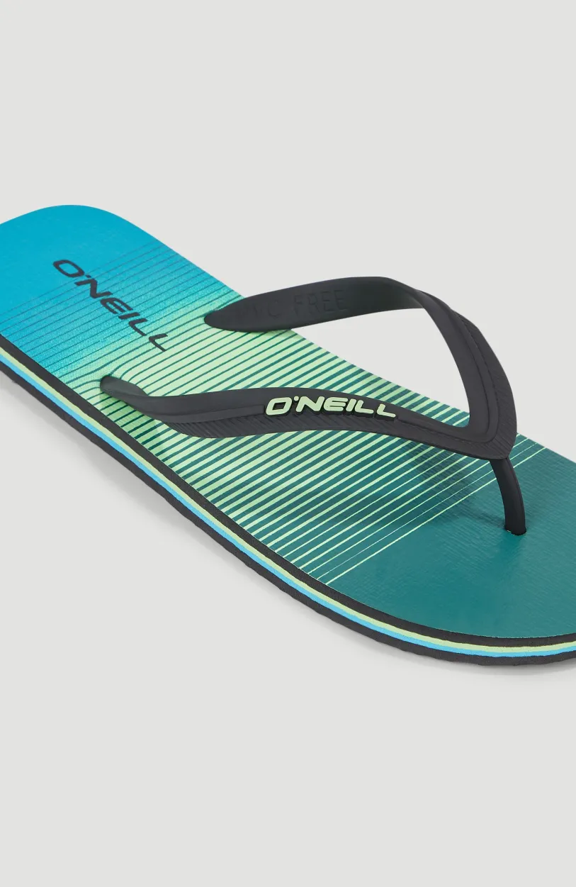 New O’Neill Profile Graphic Slippers | Beetle Juice Simple Gradient Panel