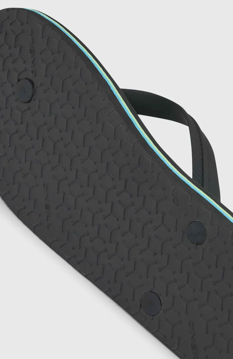 New O’Neill Profile Graphic Slippers | Beetle Juice Simple Gradient Panel