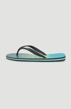 New O’Neill Profile Graphic Slippers | Beetle Juice Simple Gradient Panel