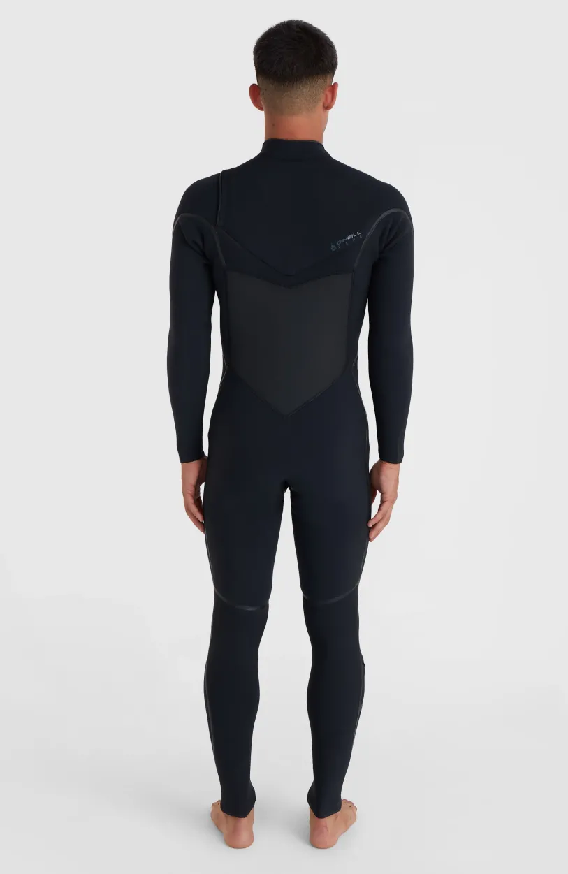 Sale O’Neill Psycho Tech 4/3mm Chest Zip Full Wetsuit | BLACK/BLACK