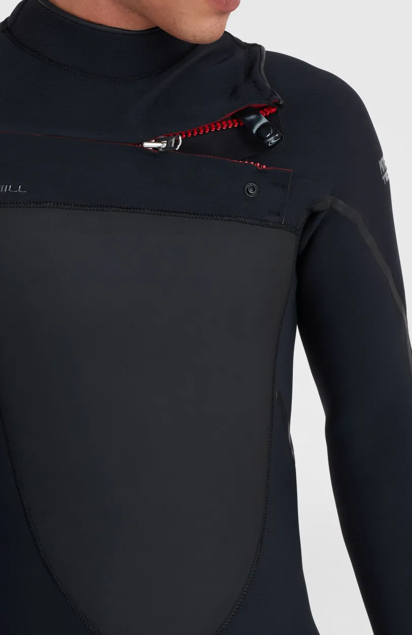 Sale O’Neill Psycho Tech 4/3mm Chest Zip Full Wetsuit | BLACK/BLACK