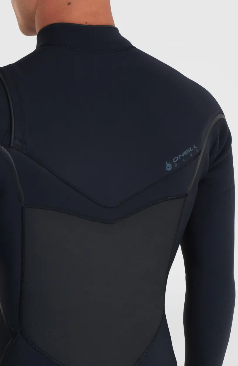 Sale O’Neill Psycho Tech 4/3mm Chest Zip Full Wetsuit | BLACK/BLACK