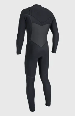 Sale O’Neill Psycho Tech 4/3mm Chest Zip Full Wetsuit | BLACK/BLACK