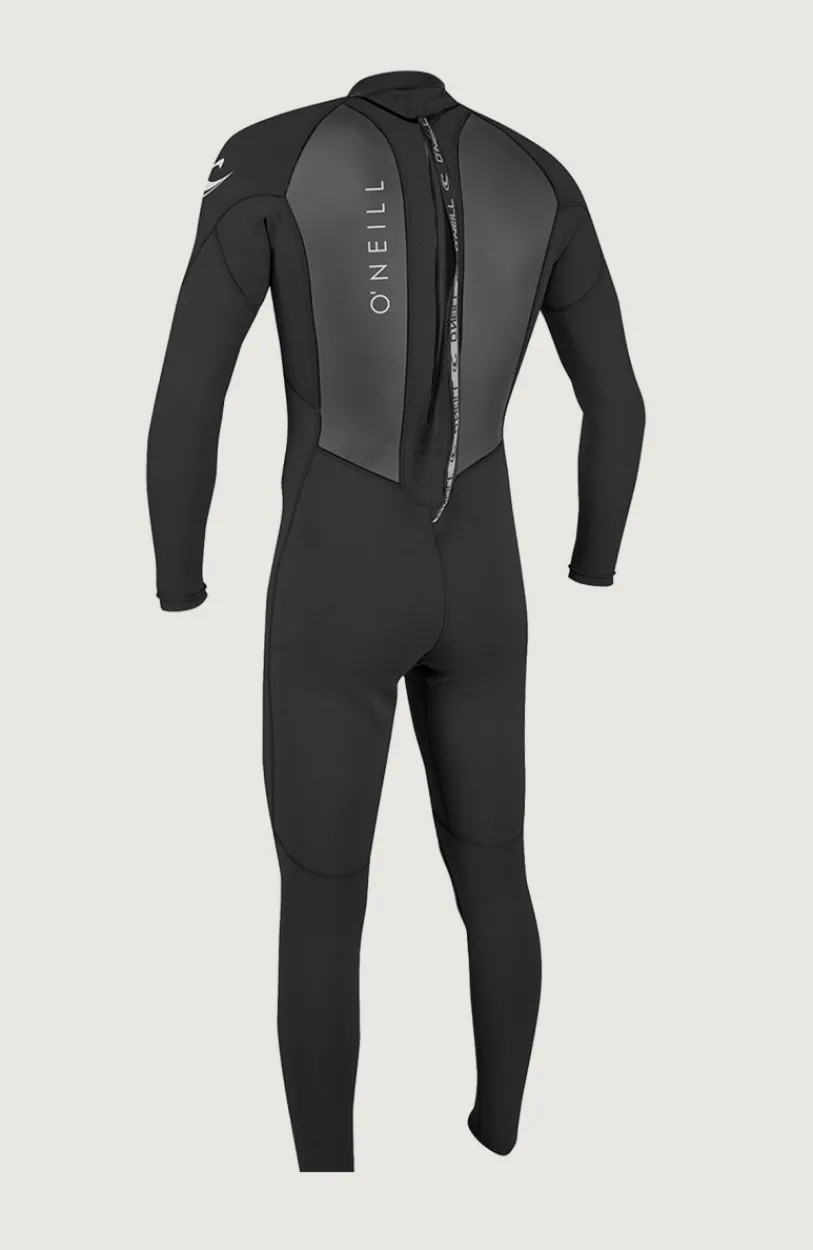 Discount O’Neill Reactor-2 3/2mm Back Zip Full Wetsuit | BLACK/BLACK