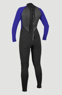 Sale O’Neill Reactor-2 3/2mm Back Zip Full Wetsuit | BLACK/COBALT