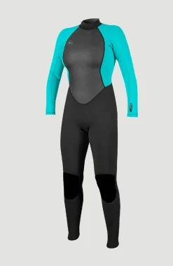 New O’Neill Reactor-2 3/2mm Back Zip Full Wetsuit | Black