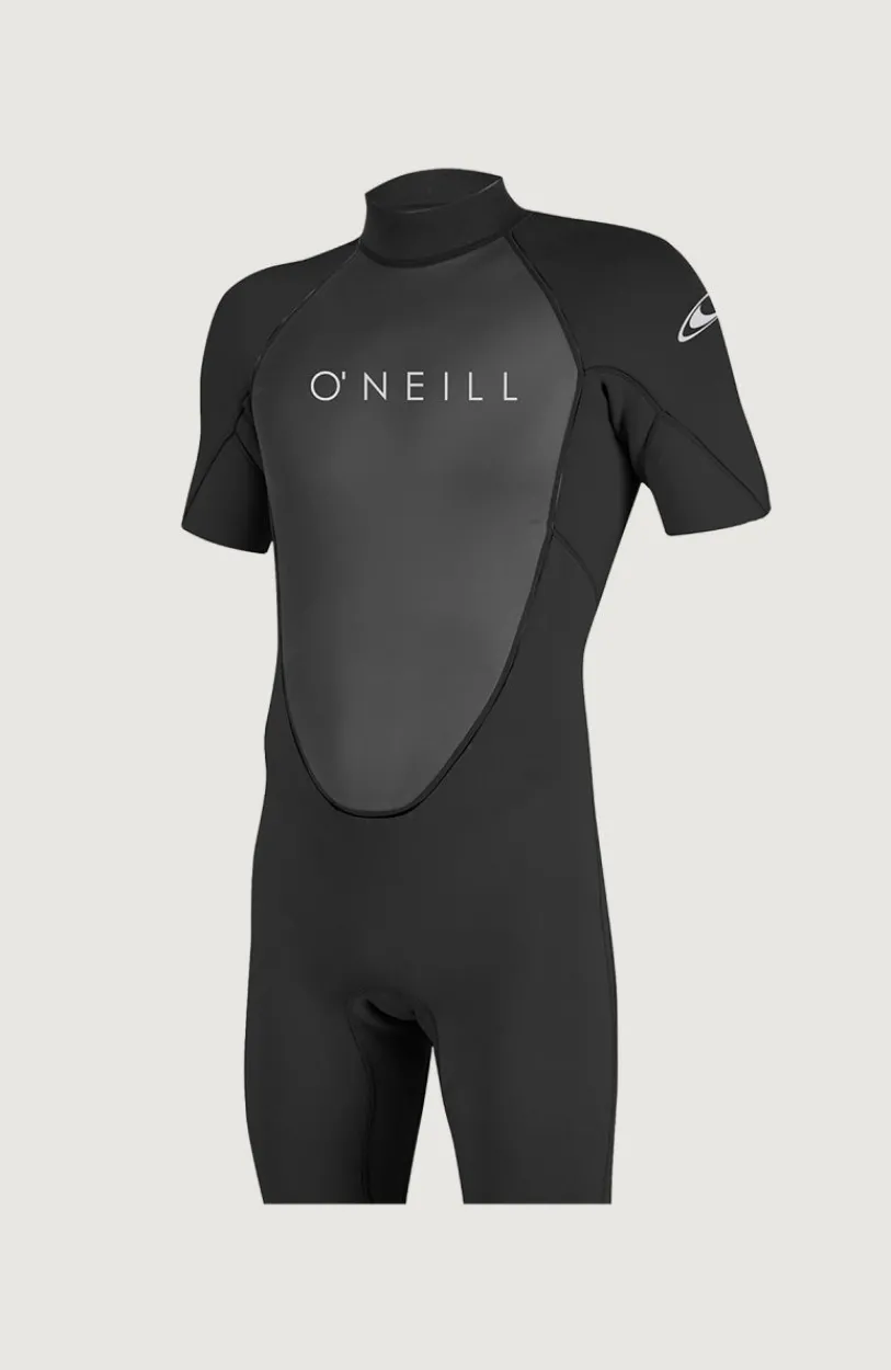 Outlet O’Neill Reactor-2 2mm Back Zip Shortsleeve Spring Wetsuit | BLACK/BLACK