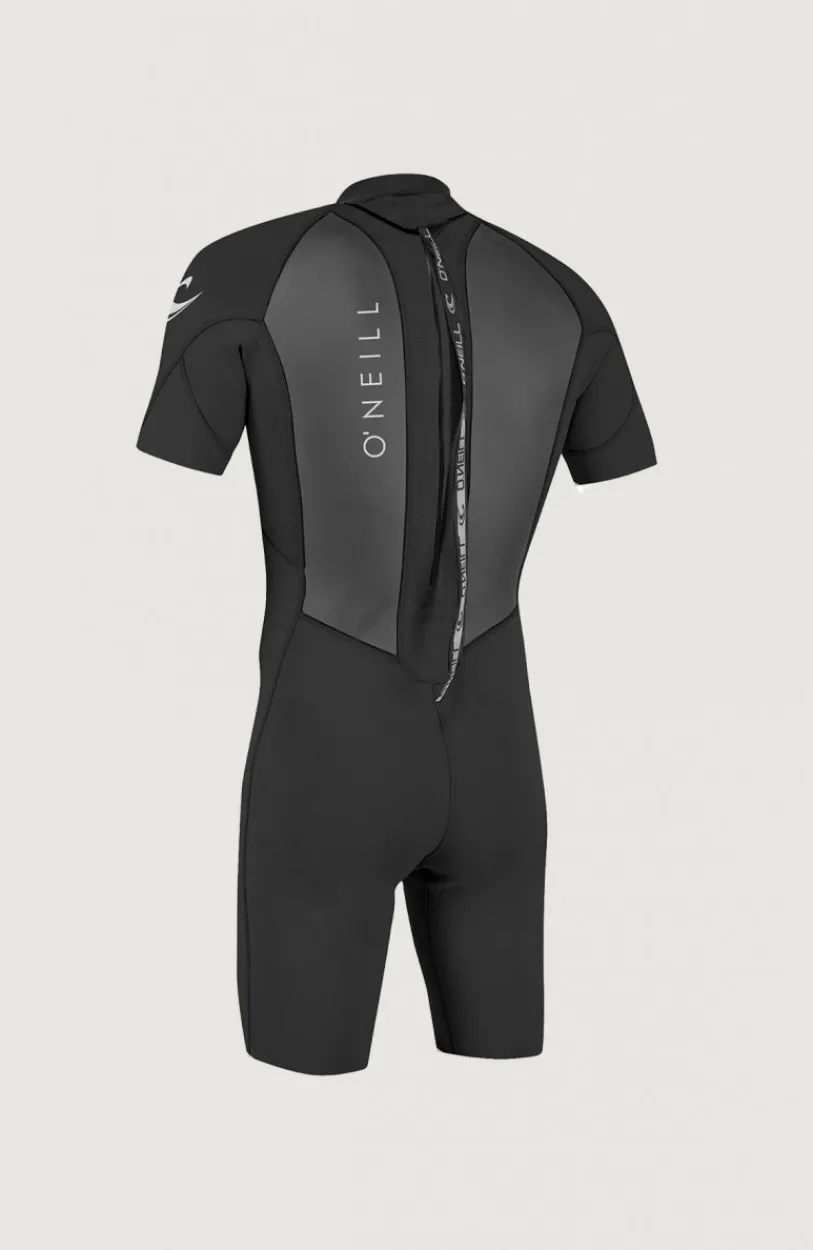 Outlet O’Neill Reactor-2 2mm Back Zip Shortsleeve Spring Wetsuit | BLACK/BLACK