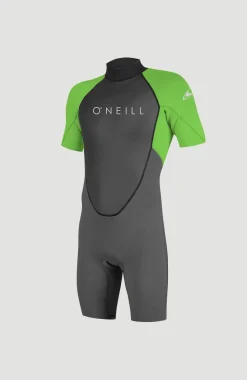 Sale O’Neill Reactor-2 2mm Back Zip Shortsleeve Spring Wetsuit | GRAPH/DAYGLO