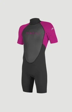 Best O’Neill Reactor-2 2mm Back Zip Shortsleeve Spring Wetsuit | Black