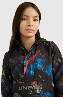 New O’Neill Ridge Anorak Jas | Black Future Fade