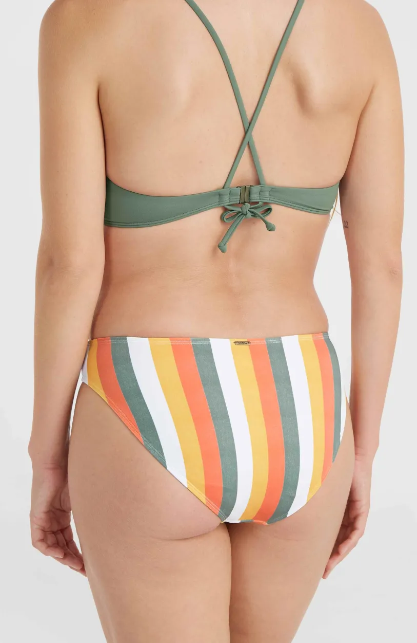 Sale O’Neill Rita Bikinibroekje | Orange Multistripe