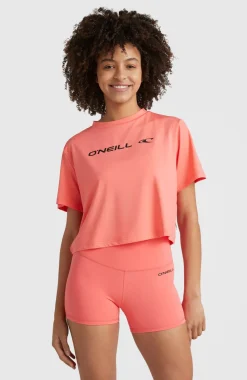 Clearance O’Neill Rutile Cropped T-shirt | Georgia Peach
