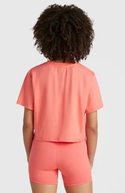 Clearance O’Neill Rutile Cropped T-shirt | Georgia Peach