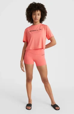 Clearance O’Neill Rutile Cropped T-shirt | Georgia Peach