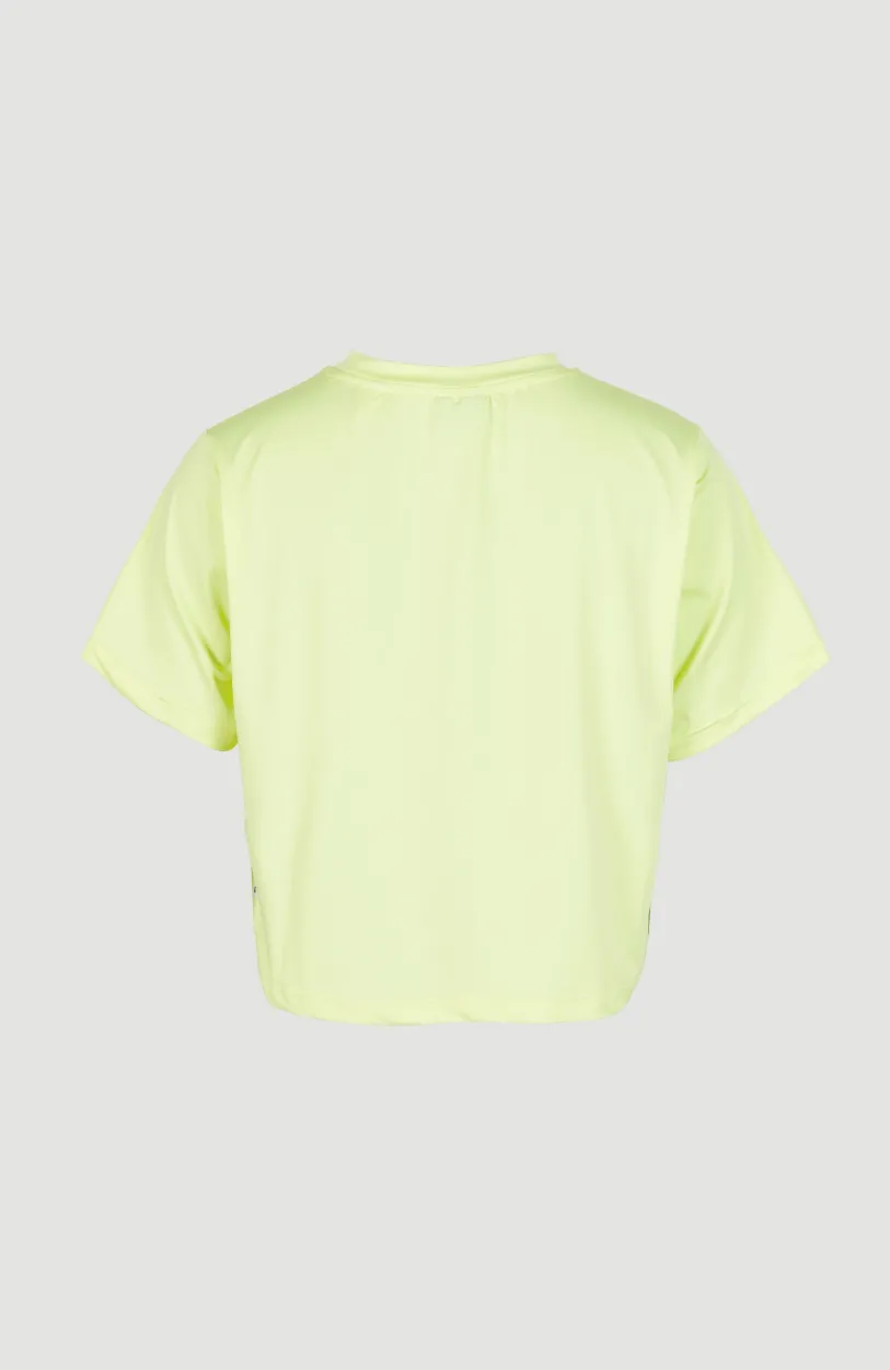 Clearance O’Neill Rutile Cropped T-shirt | Sunny Lime