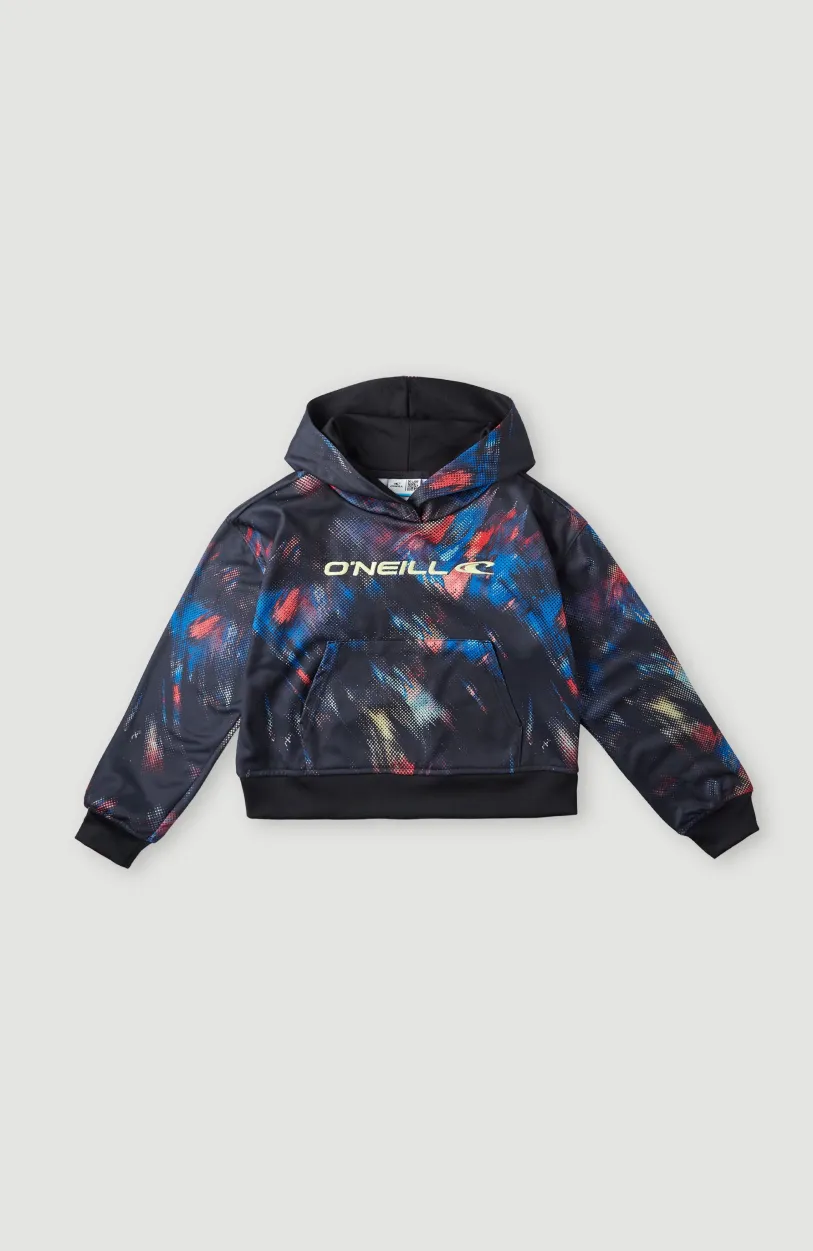 New O’Neill Rutile Hooded Fleece | Black Future Fade