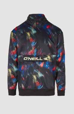 Discount O’Neill Rutile Solid Half Zip Anorak | Black Future Fade