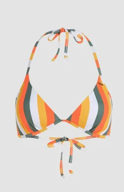 Sale O’Neill Sao Bikinitop | Orange Multistripe