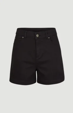 Online O’Neill Short Dive Twill Met Hoge Taille | Black Out
