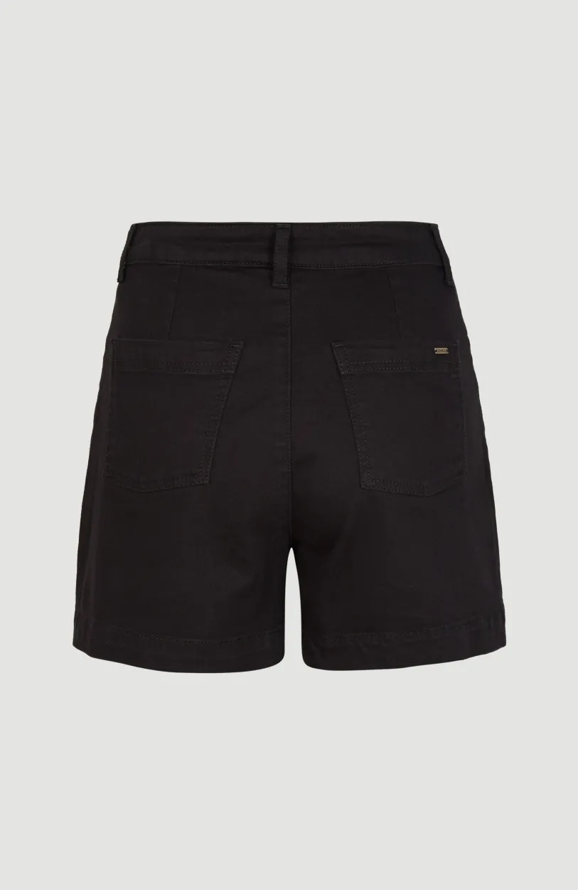 Online O’Neill Short Dive Twill Met Hoge Taille | Black Out