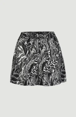 Discount O’Neill Short Java Wave Met Hoge Taille | White . Black Comic Seaweed