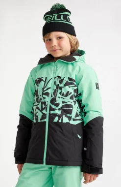 Sale O’Neill Ski Jas Carbonite | Green Scribble