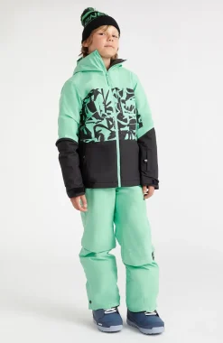 Sale O’Neill Ski Jas Carbonite | Green Scribble