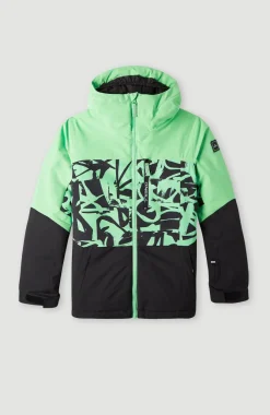 Sale O’Neill Ski Jas Carbonite | Green Scribble