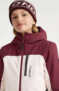 Clearance O’Neill Ski Jas Carbonite | Windsor Wine Colour Block